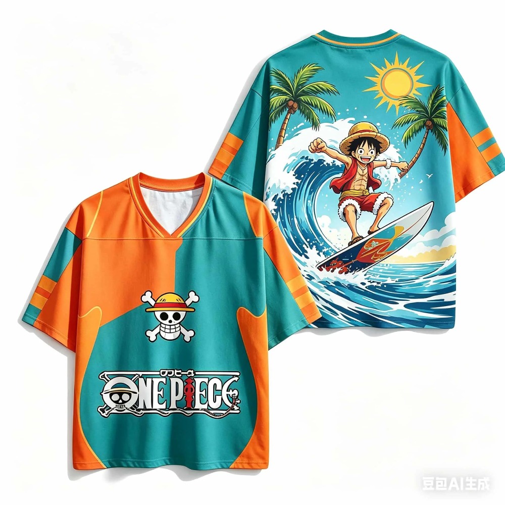 New Summer One Piece Zoro Luff - 3D Printing Luffy บทวิจารณ์และราคา