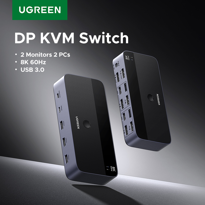 UGREEN DP KVM Switch 2 Monitor - 3D Printing Deck Box บทวิจารณ์และราคา