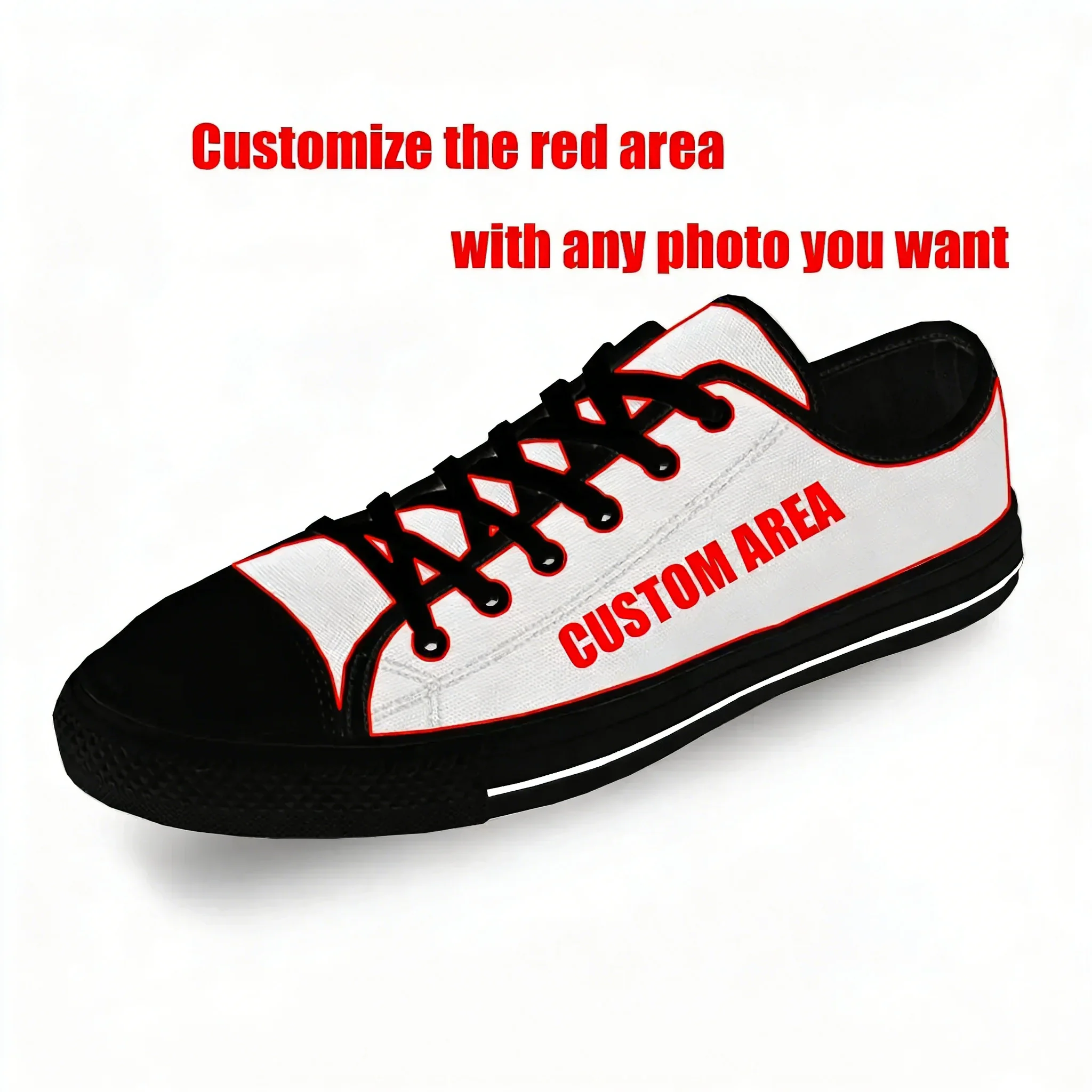 Tiger Stripe 3D Print Low Top  - 3D Printing Quality บทวิจารณ์และราคา