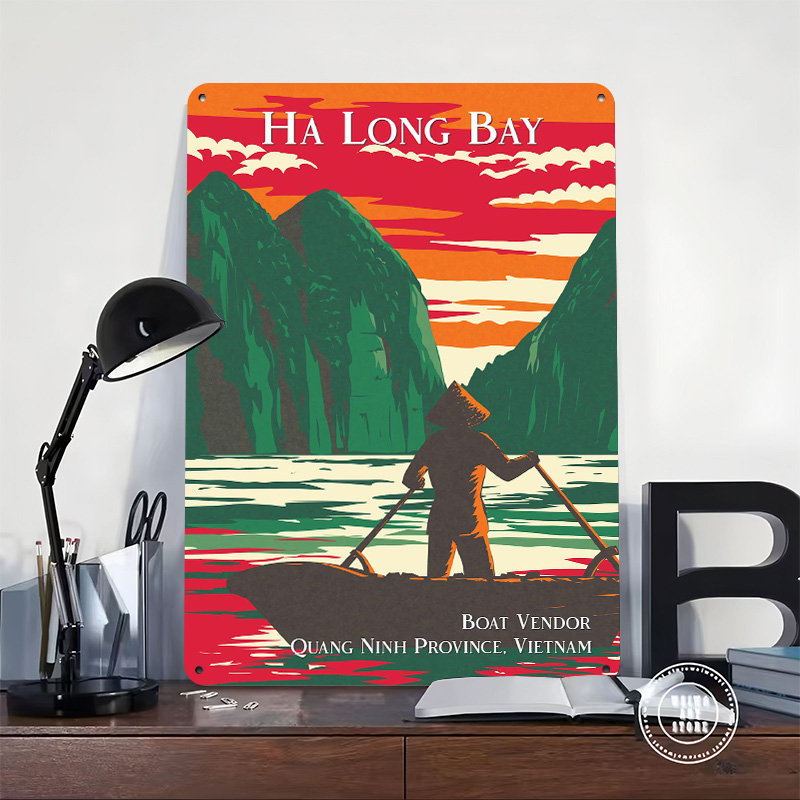 Ha Long Bay Boat Vendor Poster - 3D Printing Vendors บทวิจารณ์และราคา