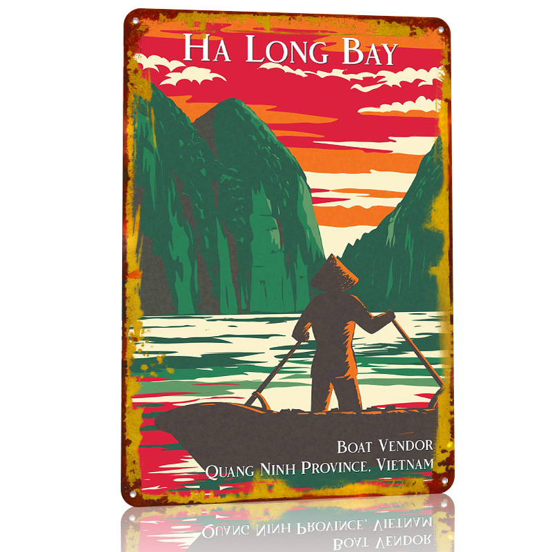 Ha Long Bay Boat Vendor Poster - 3D Printing Vendors บทวิจารณ์และราคา
