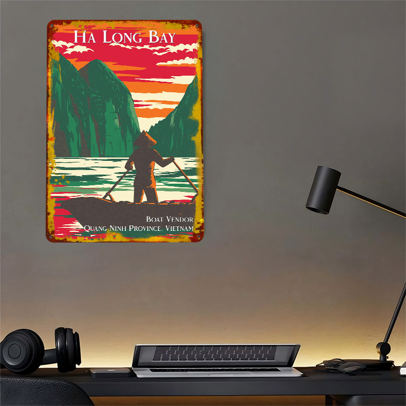 Ha Long Bay Boat Vendor Poster - 3D Printing Vendors บทวิจารณ์และราคา