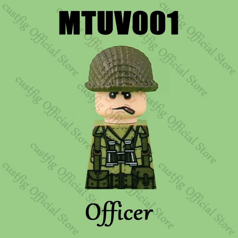 WW2 Soldier Figures Weapon 3D  - 3D Printing Lego Bricks บทวิจารณ์และราคา