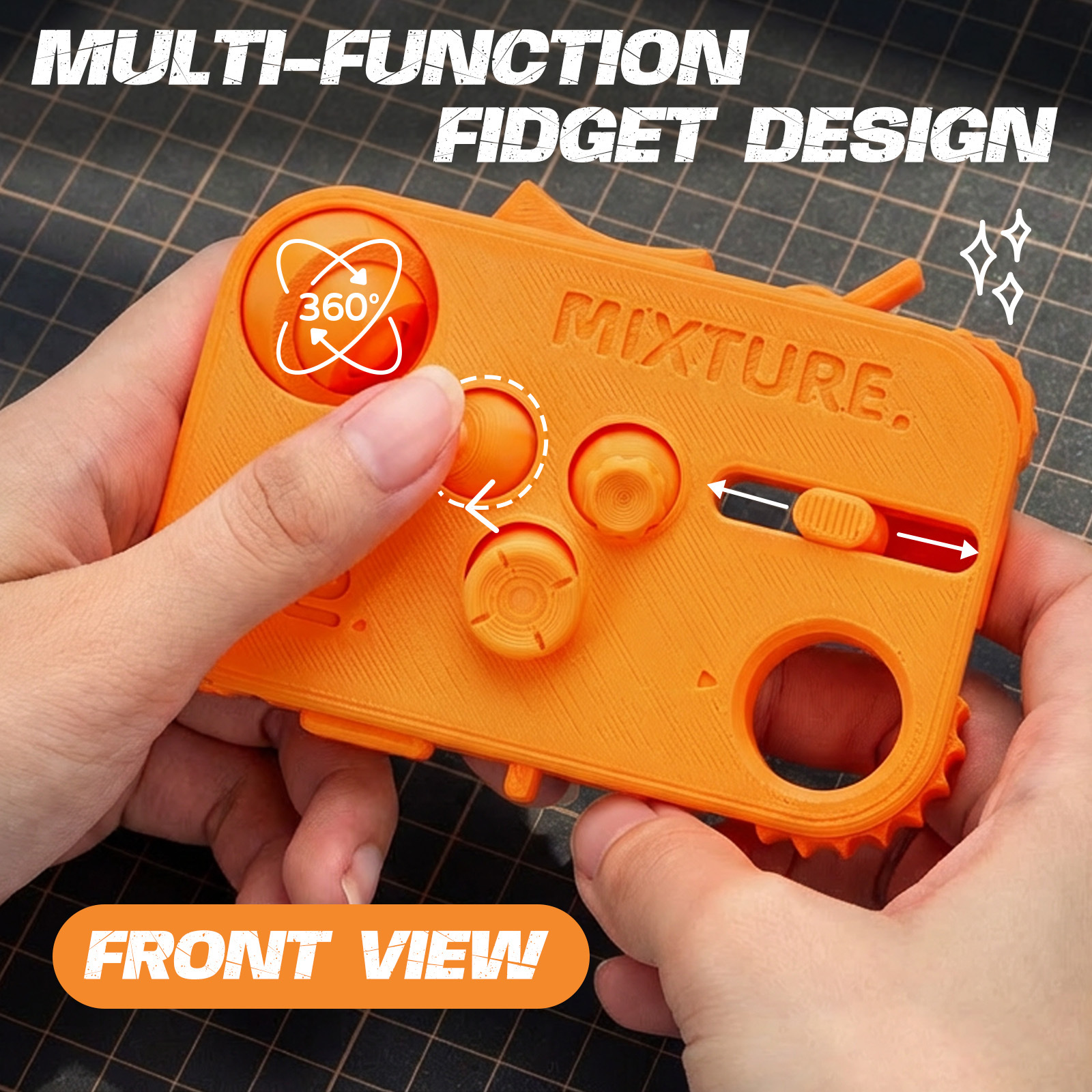 12-in-1 Stress Relief Toy 3D P - 3D Printing Gundam บทวิจารณ์และราคา