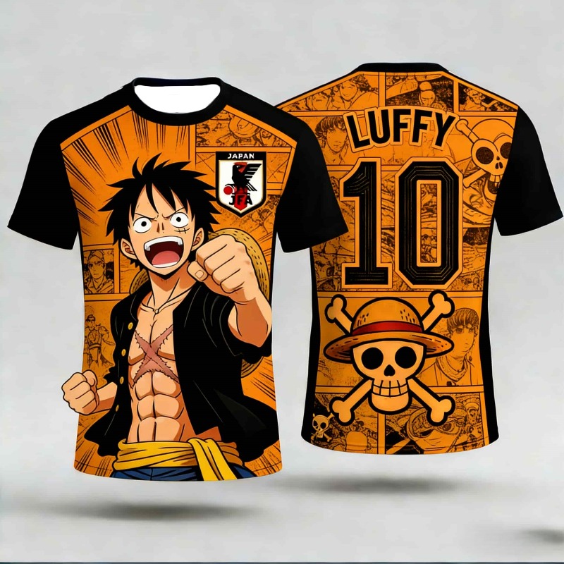 One Piece Luffy 3D Print Jerse - 3D Printing Luffy บทวิจารณ์และราคา