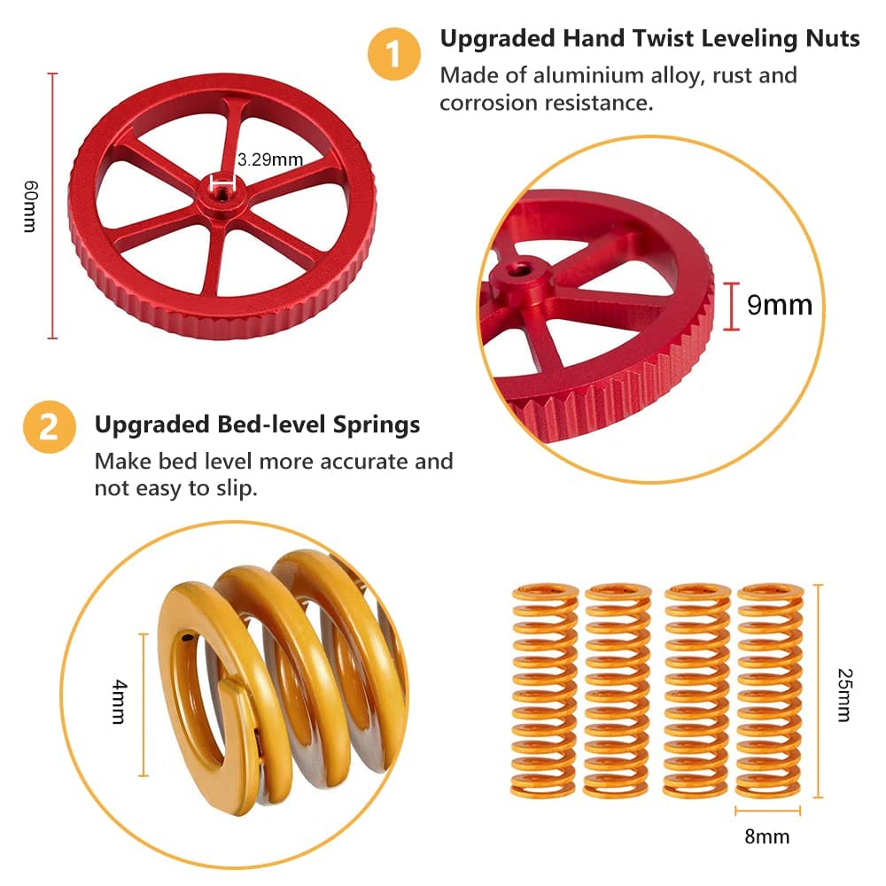 Creality official Ender 3 Pro  - 3D Printer Bed Spring บทวิจารณ์และราคา