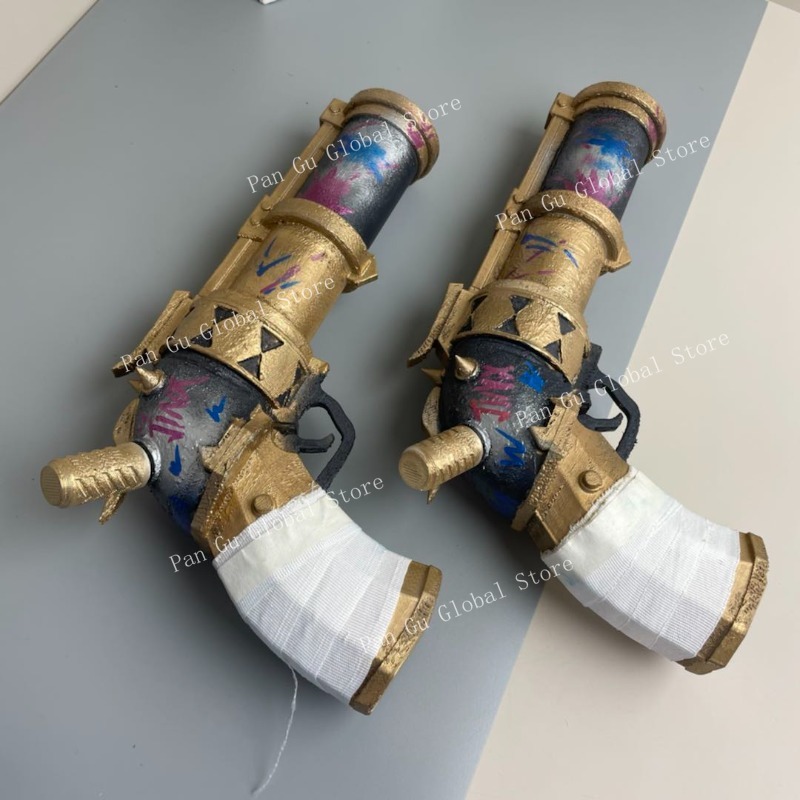 28cm/11.02in Jinx Pistol Custo - 3D Printing Gundam บทวิจารณ์และราคา