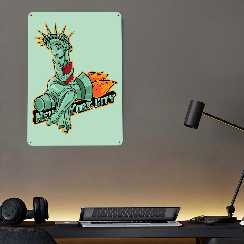 NYC City Icon Badge 3D Printed - 3D Printing Nyc บทวิจารณ์และราคา