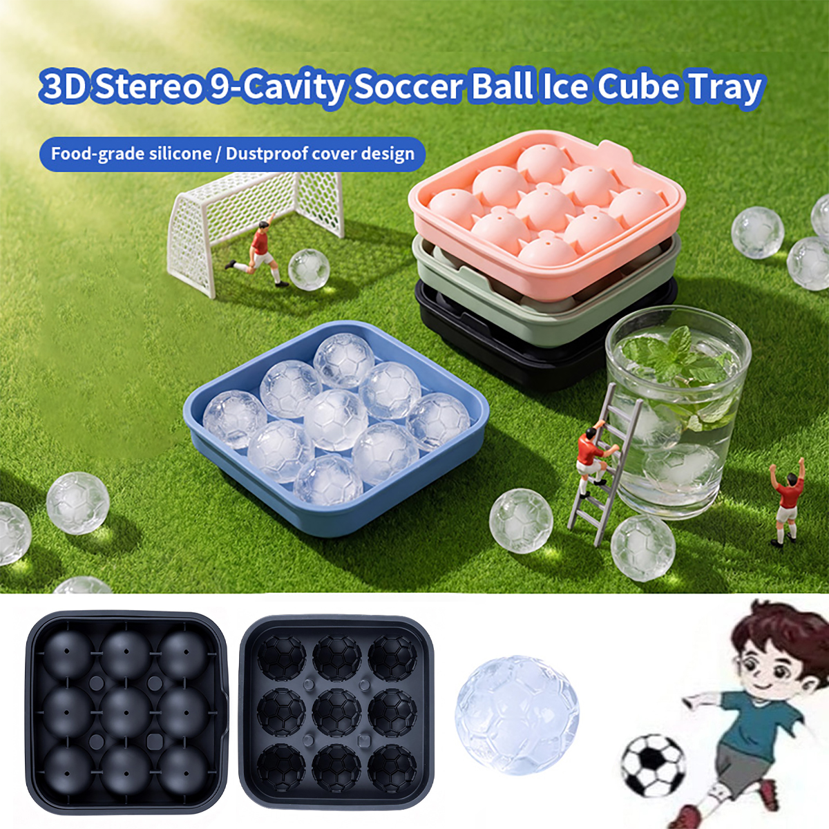 1Pcs Football-Themed Silicone  - 3D Printing Gundam บทวิจารณ์และราคา