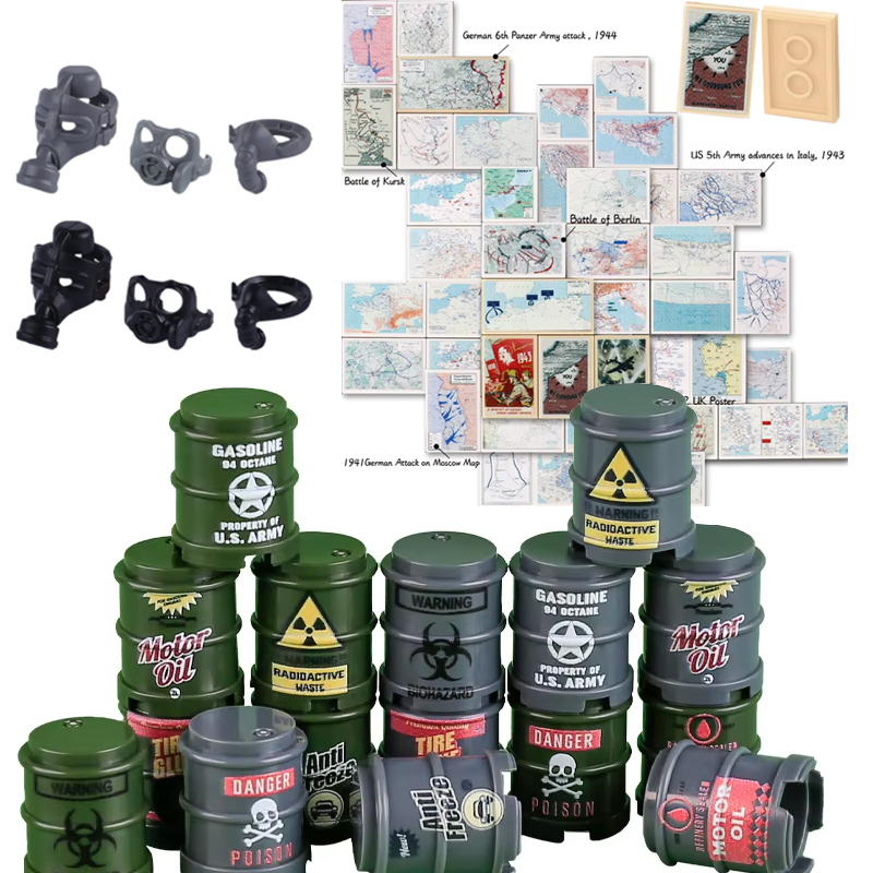 Military Building Blocks 3D Ci - 3D Printing Lego Bricks บทวิจารณ์และราคา