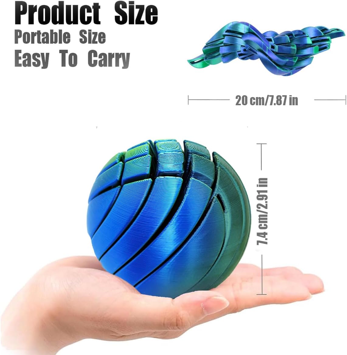 Slime Ball Fidget Toy 3D Print - 3D Printing Liquid บทวิจารณ์และราคา
