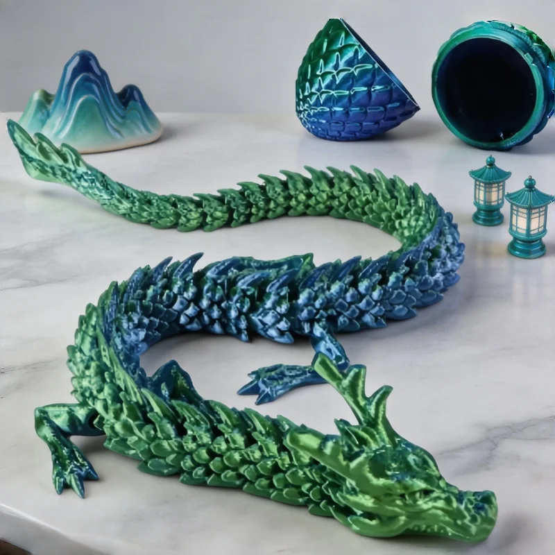 3D Printed Chinese Dragon Egg  - 3D Printing Egg บทวิจารณ์และราคา