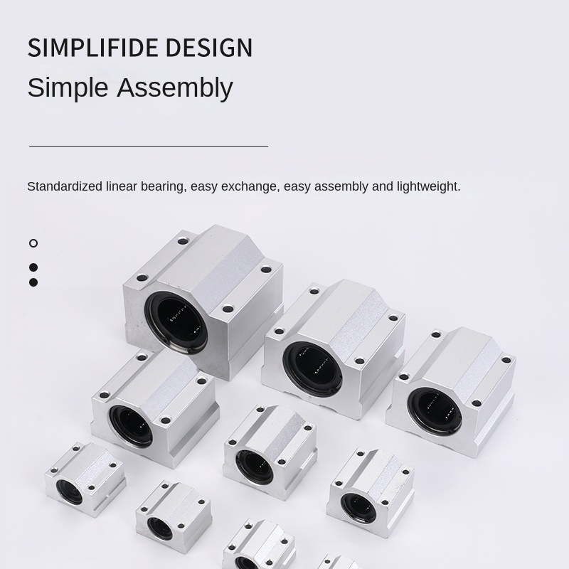 1/4PCS Box Type SCS6UU SCS8UU  - 3D Printing Deck Box บทวิจารณ์และราคา