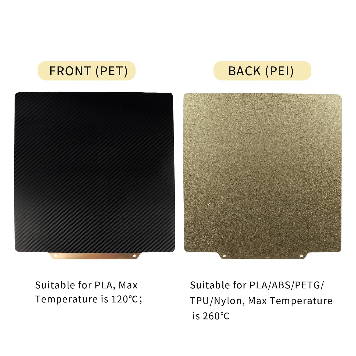 SV01/SV02 PEO PEI Build Plate  - 3D Printer Bed Spring บทวิจารณ์และราคา