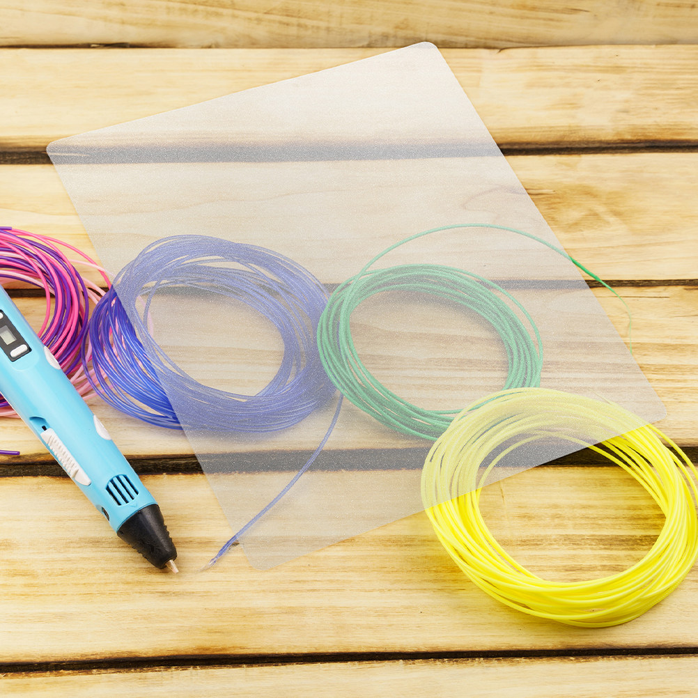 6Pcs Clear PVC 3D Printing Pen - 3D Printing Templates Free บทวิจารณ์และราคา