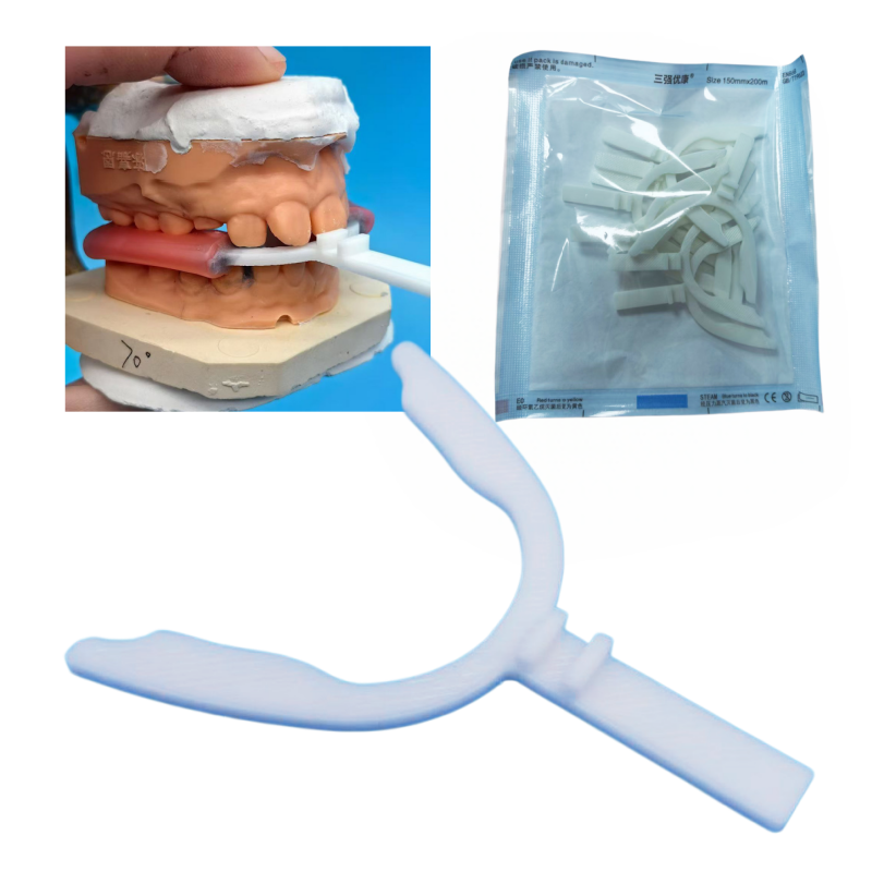 10Pcs/Bag Dental Bite Fork Ort - 3D Printing Orthodontics บทวิจารณ์และราคา
