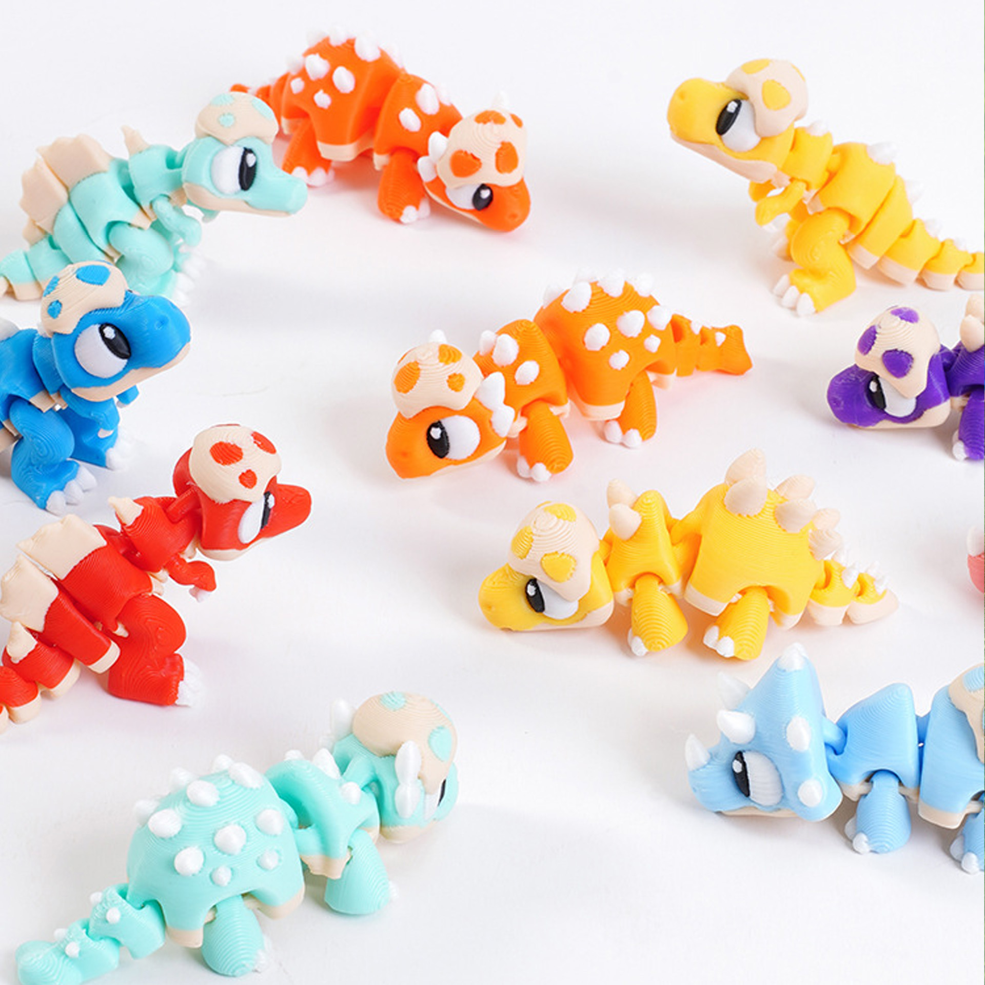 Set 3D Printed Mini Dinosaur T - 3D Printing Egg บทวิจารณ์และราคา