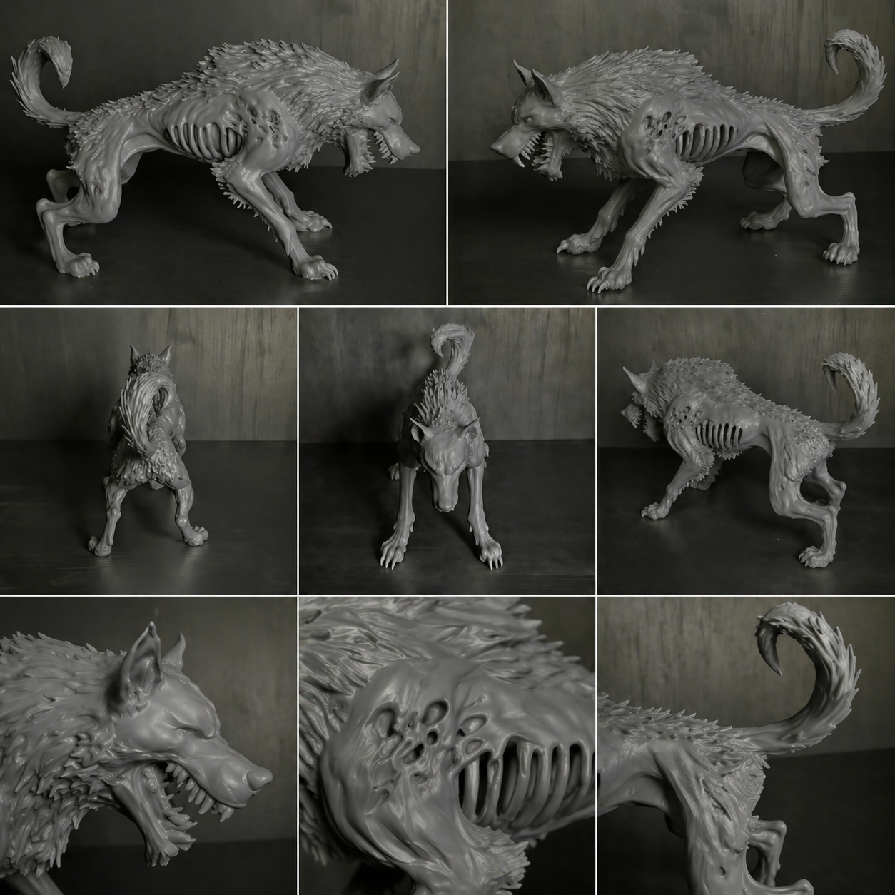 3D Printed Hellhound, with Cra - 3D Printing Icon บทวิจารณ์และราคา
