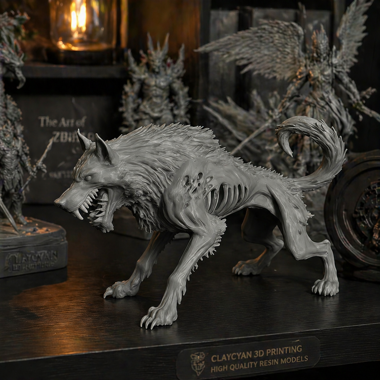3D Printed Hellhound, with Cra - 3D Printing Icon บทวิจารณ์และราคา