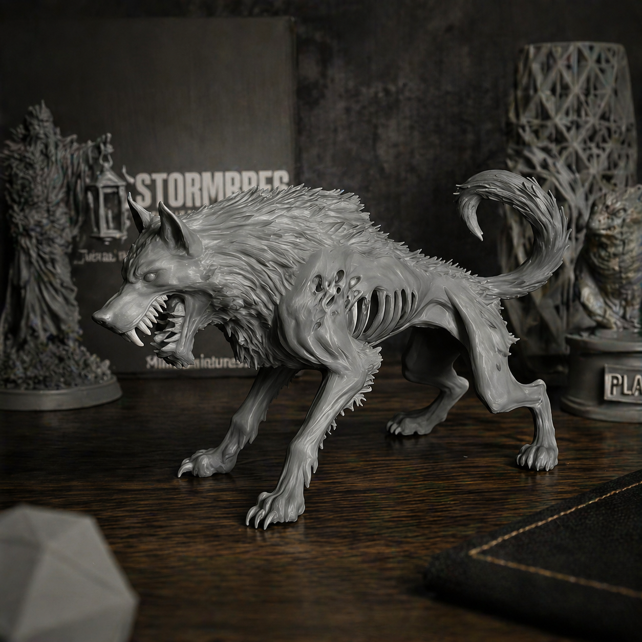 3D Printed Hellhound, with Cra - 3D Printing Icon บทวิจารณ์และราคา