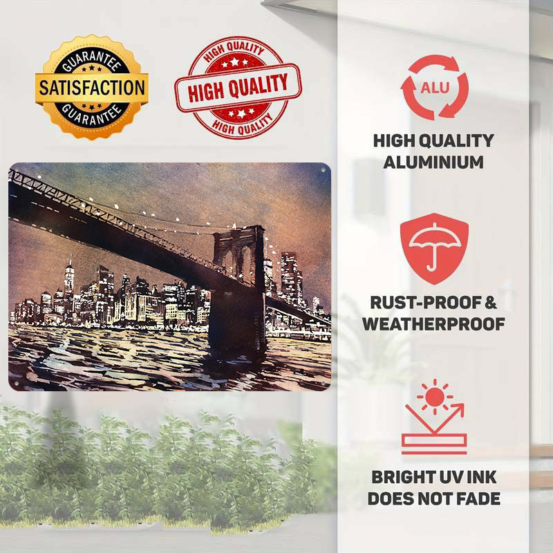 Brooklyn Bridge NYC Artwor 3D  - 3D Printing Nyc บทวิจารณ์และราคา