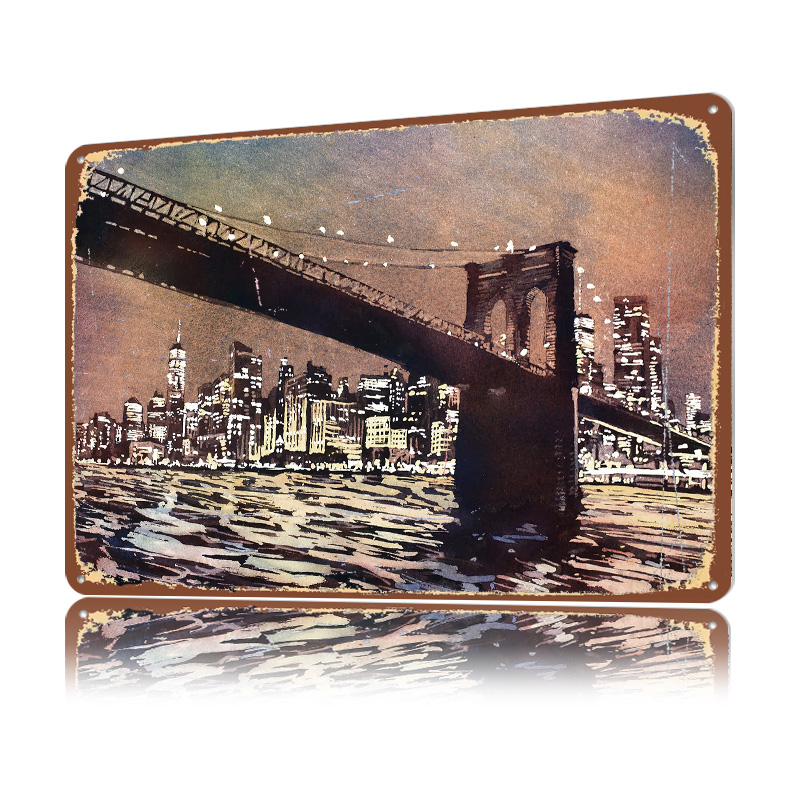 Brooklyn Bridge NYC Artwor 3D  - 3D Printing Nyc บทวิจารณ์และราคา