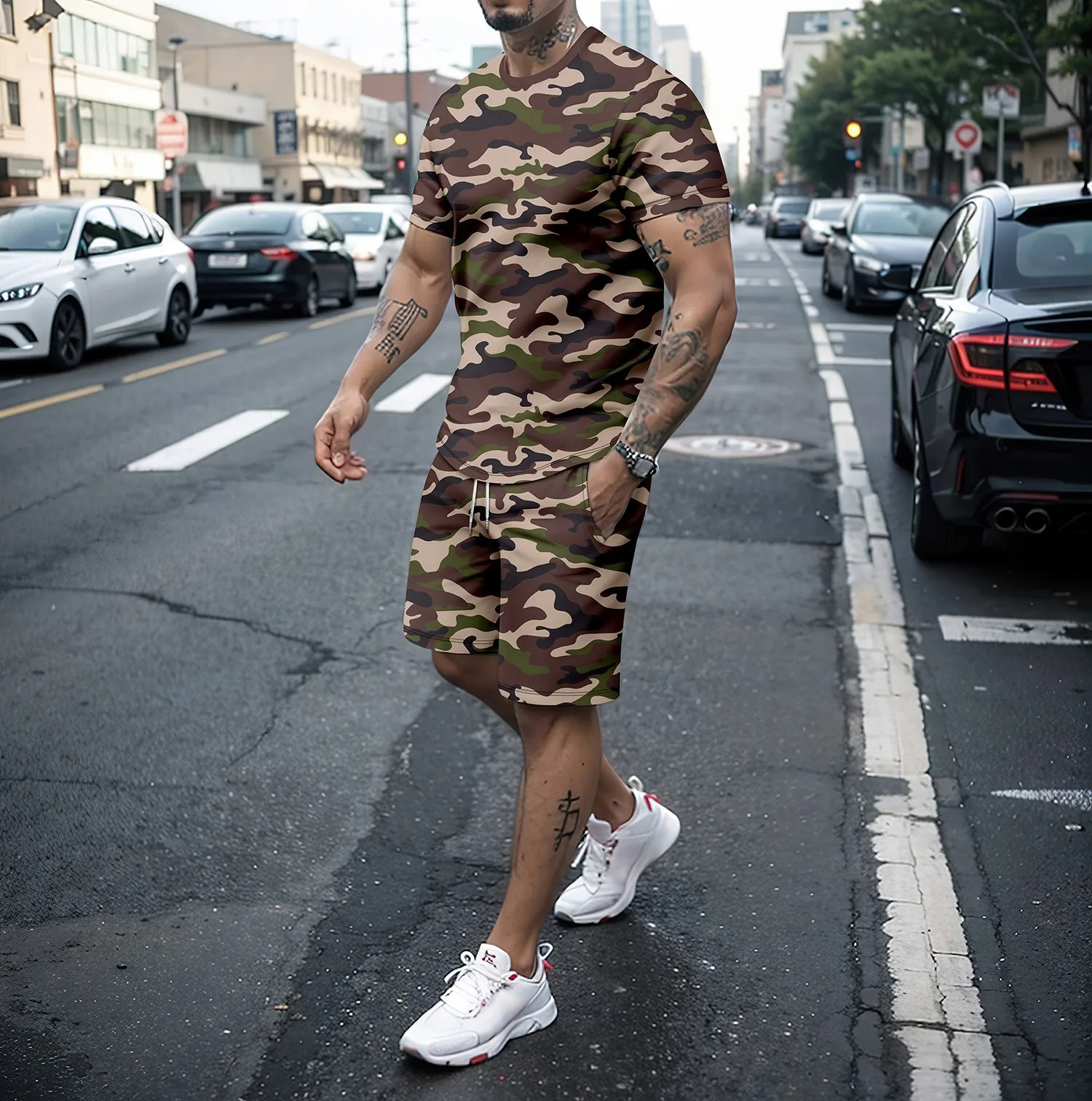Camouflage Outdoor Tracksuits  - 3D Printing Services บทวิจารณ์และราคา