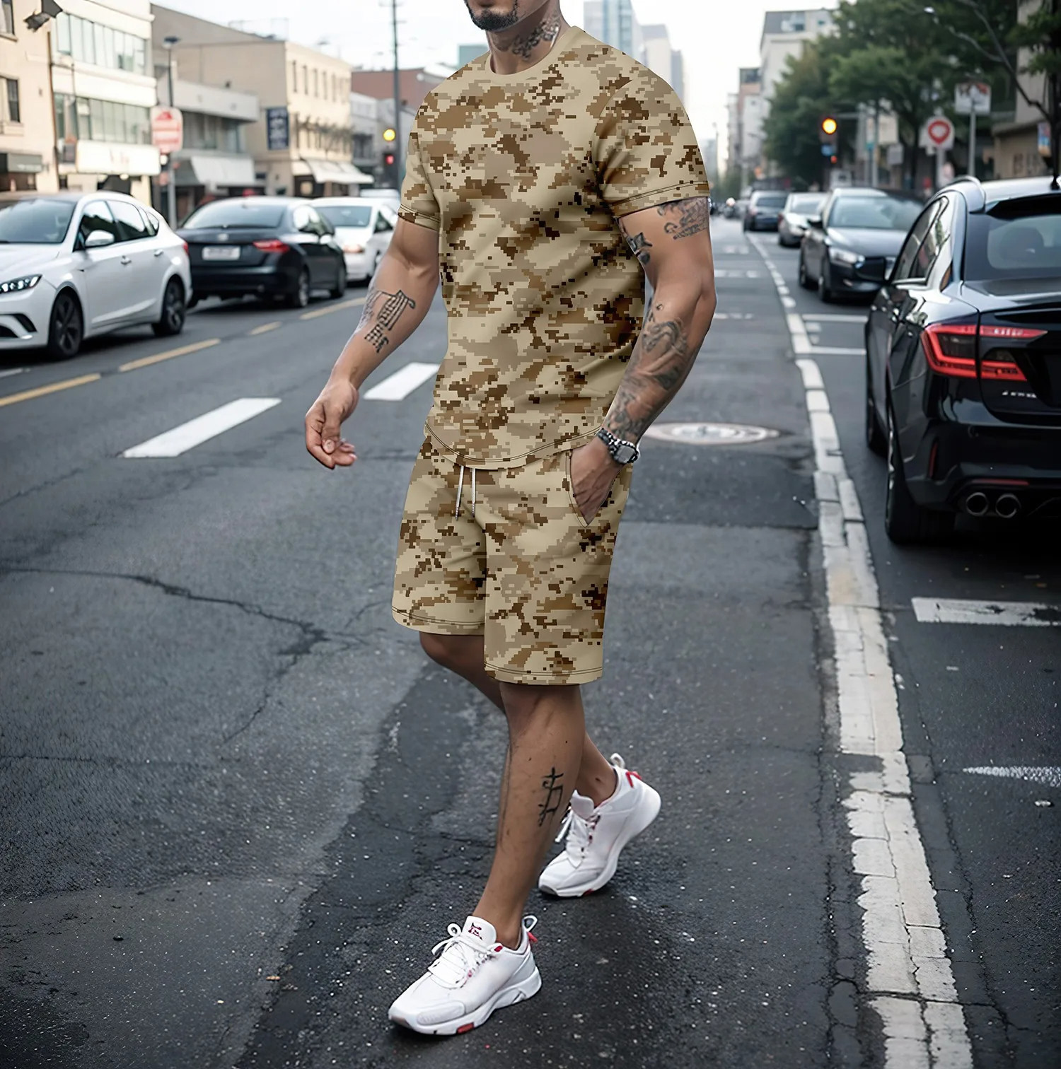 Camouflage Outdoor Tracksuits  - 3D Printing Services บทวิจารณ์และราคา
