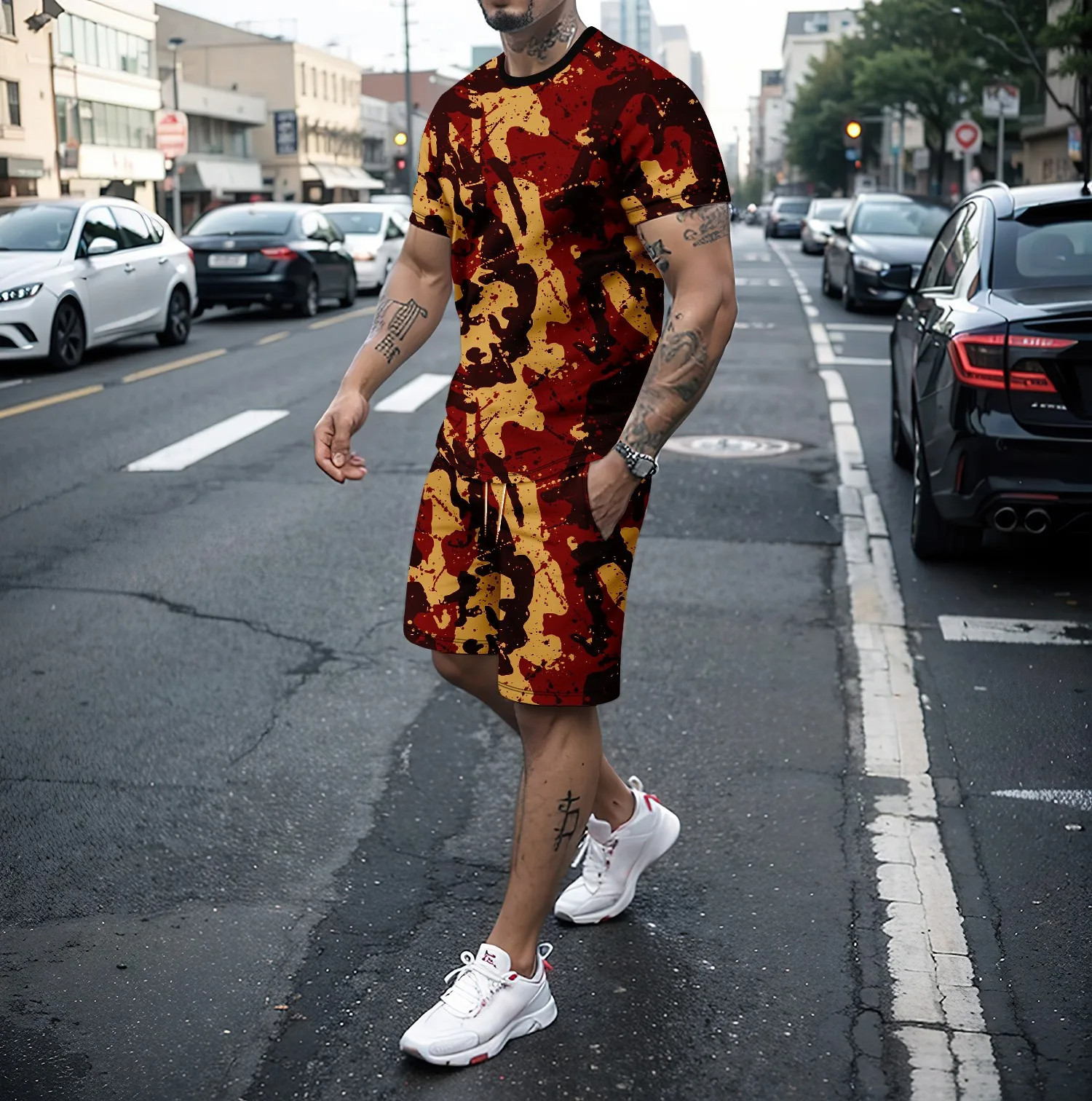 Camouflage Outdoor Tracksuits  - 3D Printing Services บทวิจารณ์และราคา