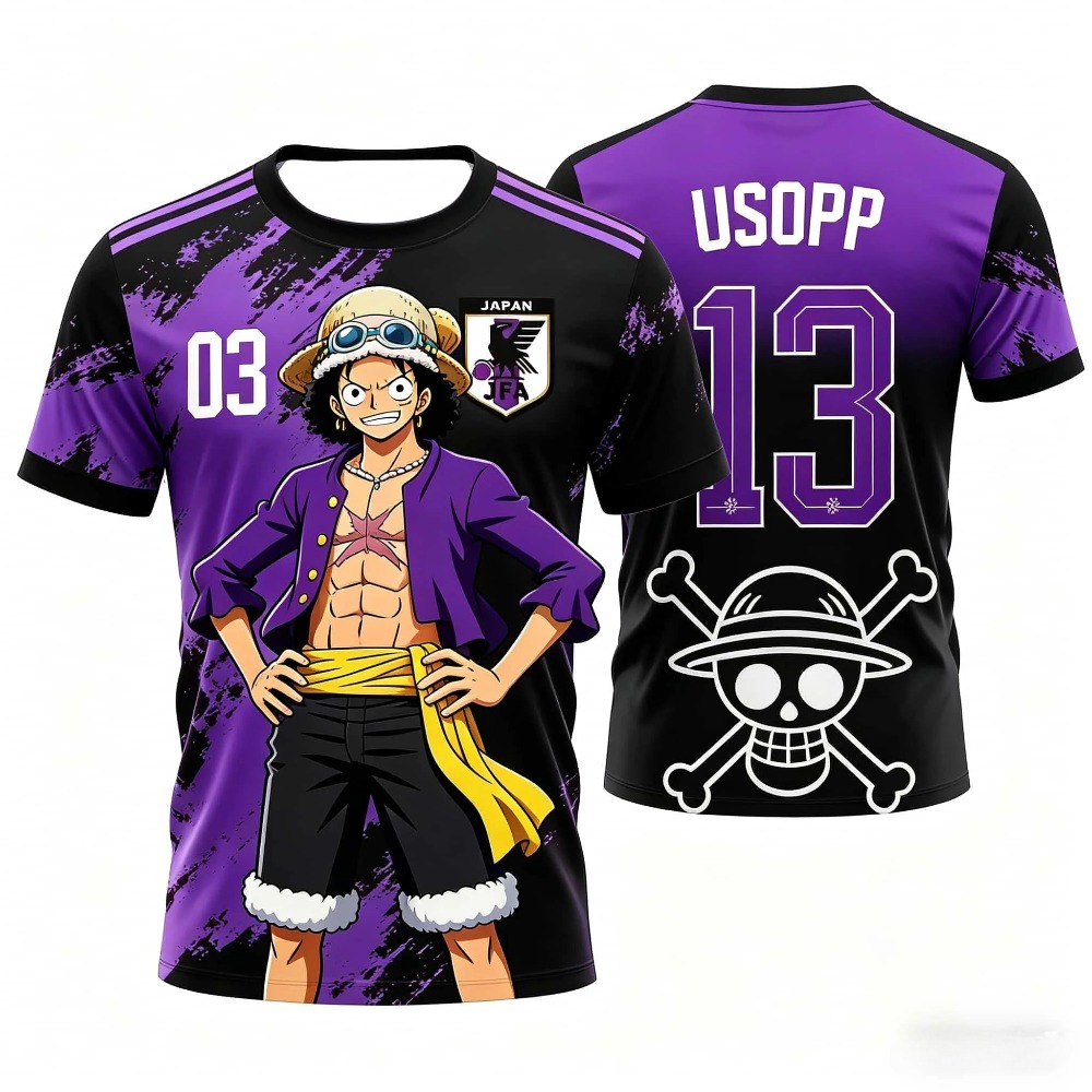 2026 New Summer Japan One Piec - 3D Printing Luffy บทวิจารณ์และราคา