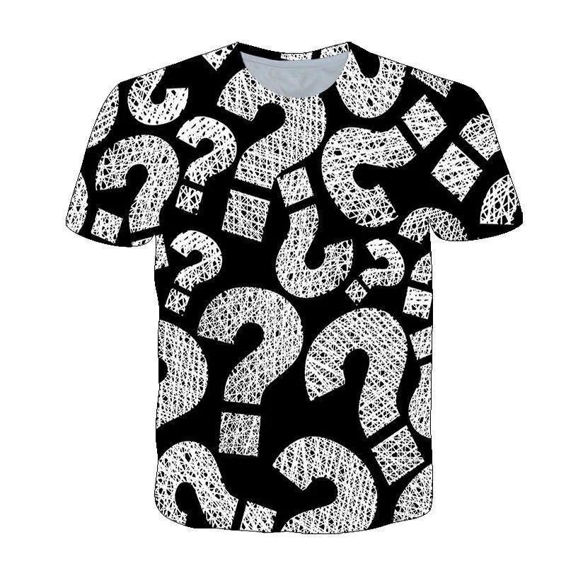 Fun Question Mark T Shirt For  - 3D Printing Questions บทวิจารณ์และราคา