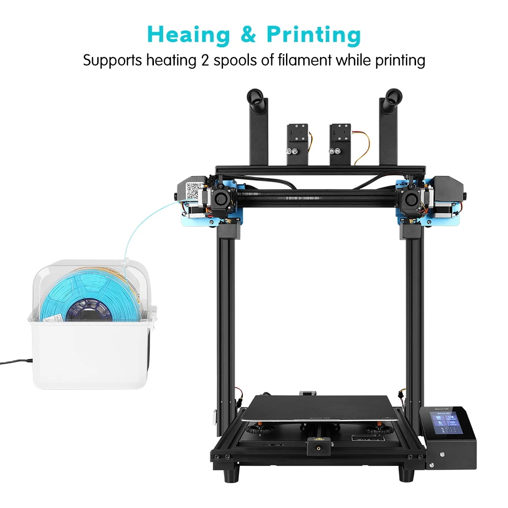 Sovol 2 Rolls Filament Dehydra - 3D Printing Deck Box บทวิจารณ์และราคา