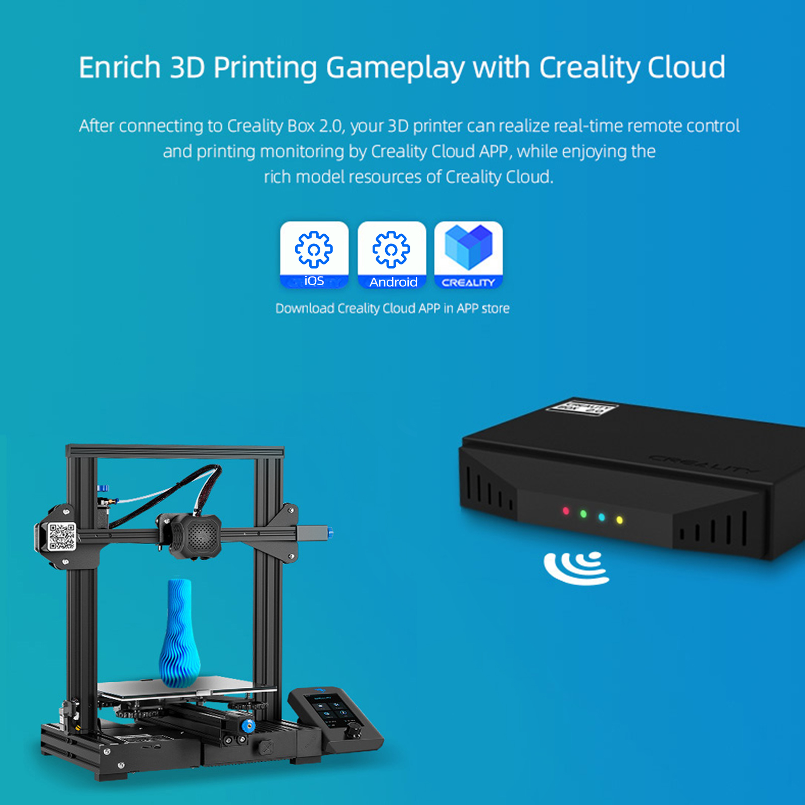 For FDM 3D Printer Creality Wi - 3D Printing Deck Box บทวิจารณ์และราคา