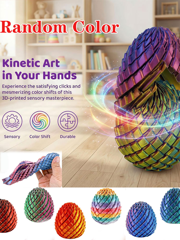 3D Printed Twisted Dragon Egg  - 3D Printing Egg บทวิจารณ์และราคา
