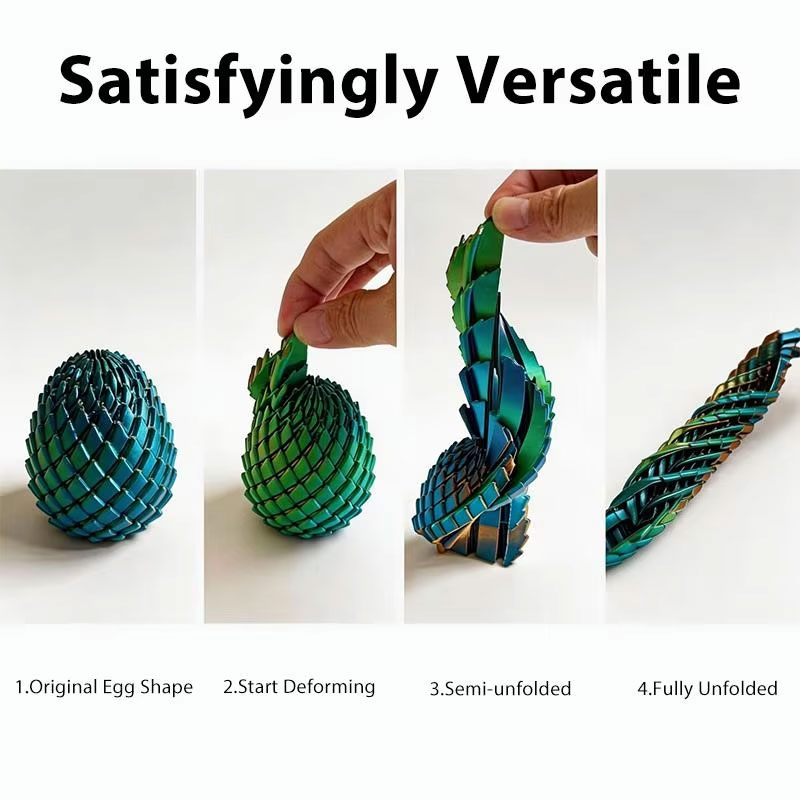 3D Printed Twisted Dragon Egg  - 3D Printing Egg บทวิจารณ์และราคา