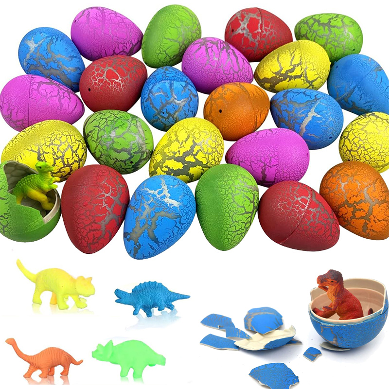 10pcs Mini Dinosaur Eggs Hatch - 3D Printing Egg บทวิจารณ์และราคา