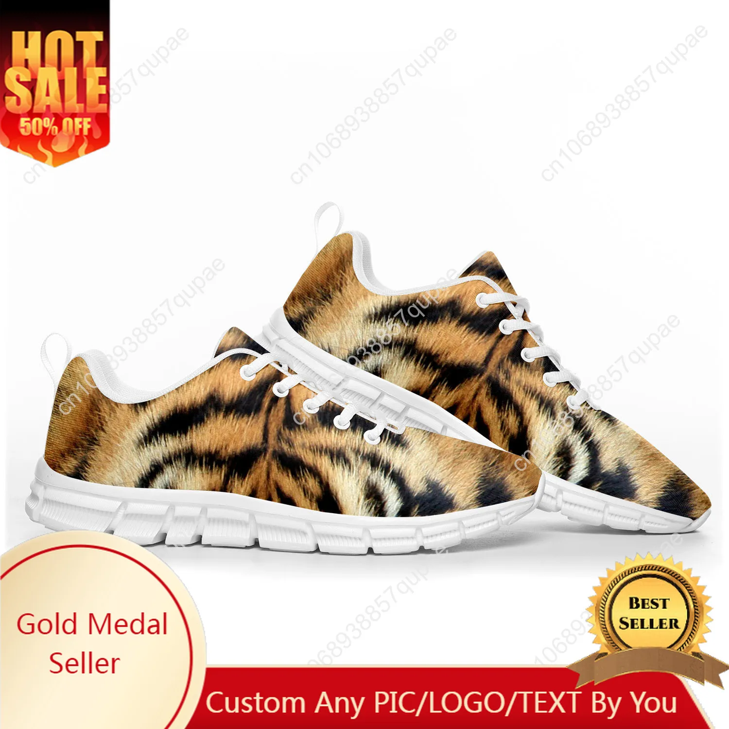 Tiger Stripe 3D Print Sports S - 3D Printing Quality บทวิจารณ์และราคา