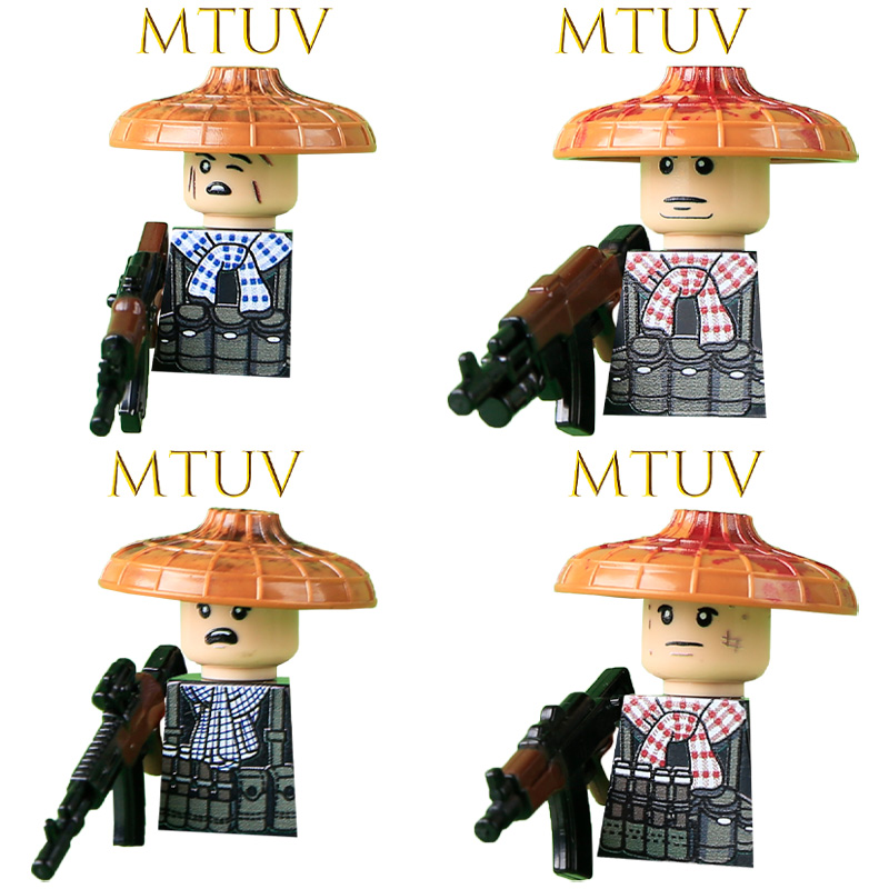 WW2 Soviet Soldier Figures Bui - 3D Printing Lego Bricks บทวิจารณ์และราคา