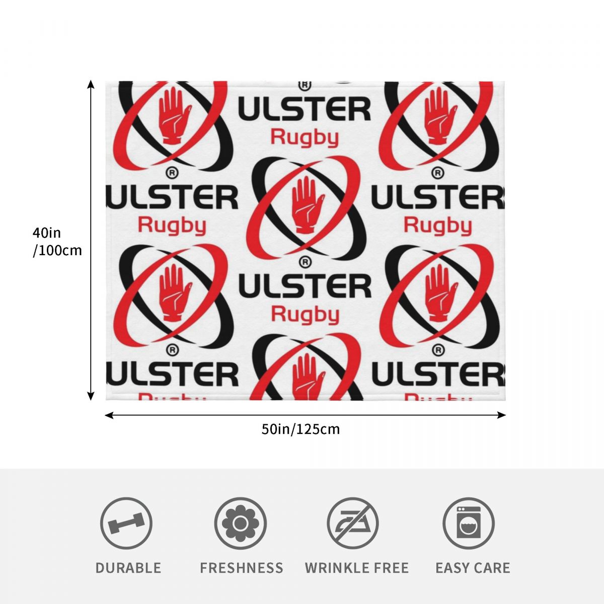 The Ulsters Icon Throw Blanket - 3D Printing Icon บทวิจารณ์และราคา