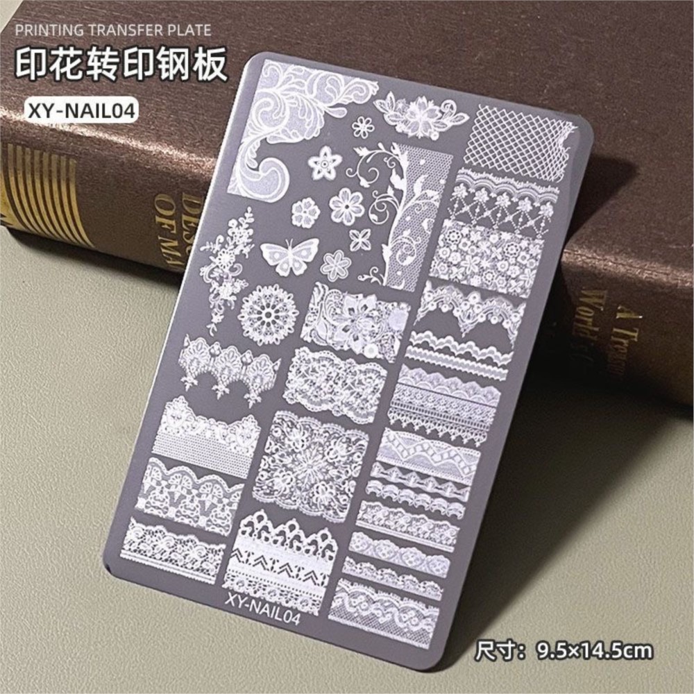 9*15cm 3D Lace Butterfly Nail  - 3D Printing Templates Free บทวิจารณ์และราคา