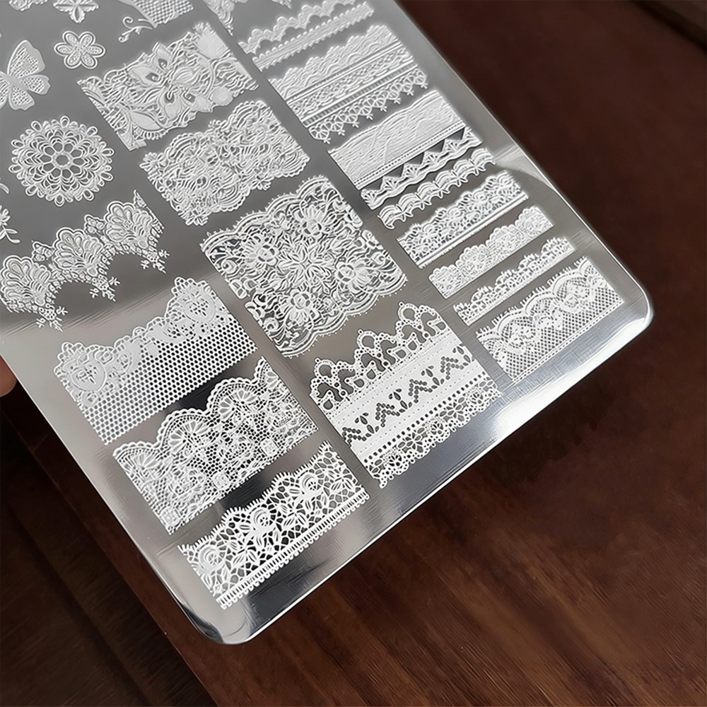 9*15cm 3D Lace Butterfly Nail  - 3D Printing Templates Free บทวิจารณ์และราคา