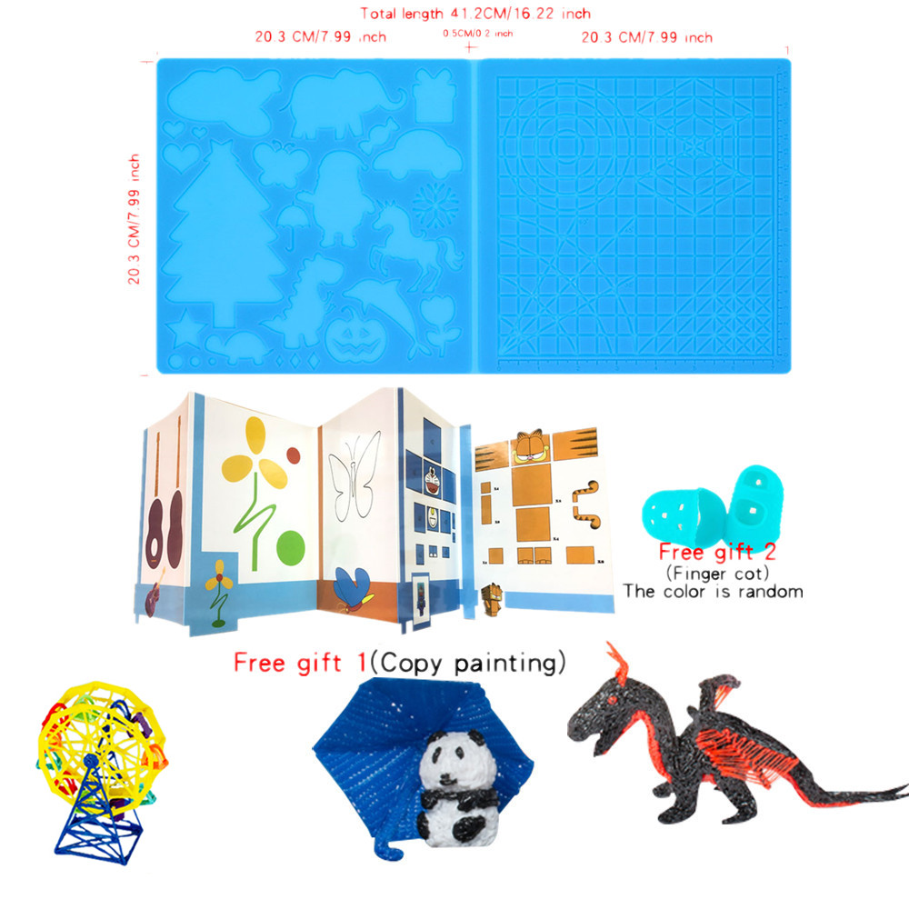 3D printing pen soft silicone  - 3D Printing Templates Free บทวิจารณ์และราคา