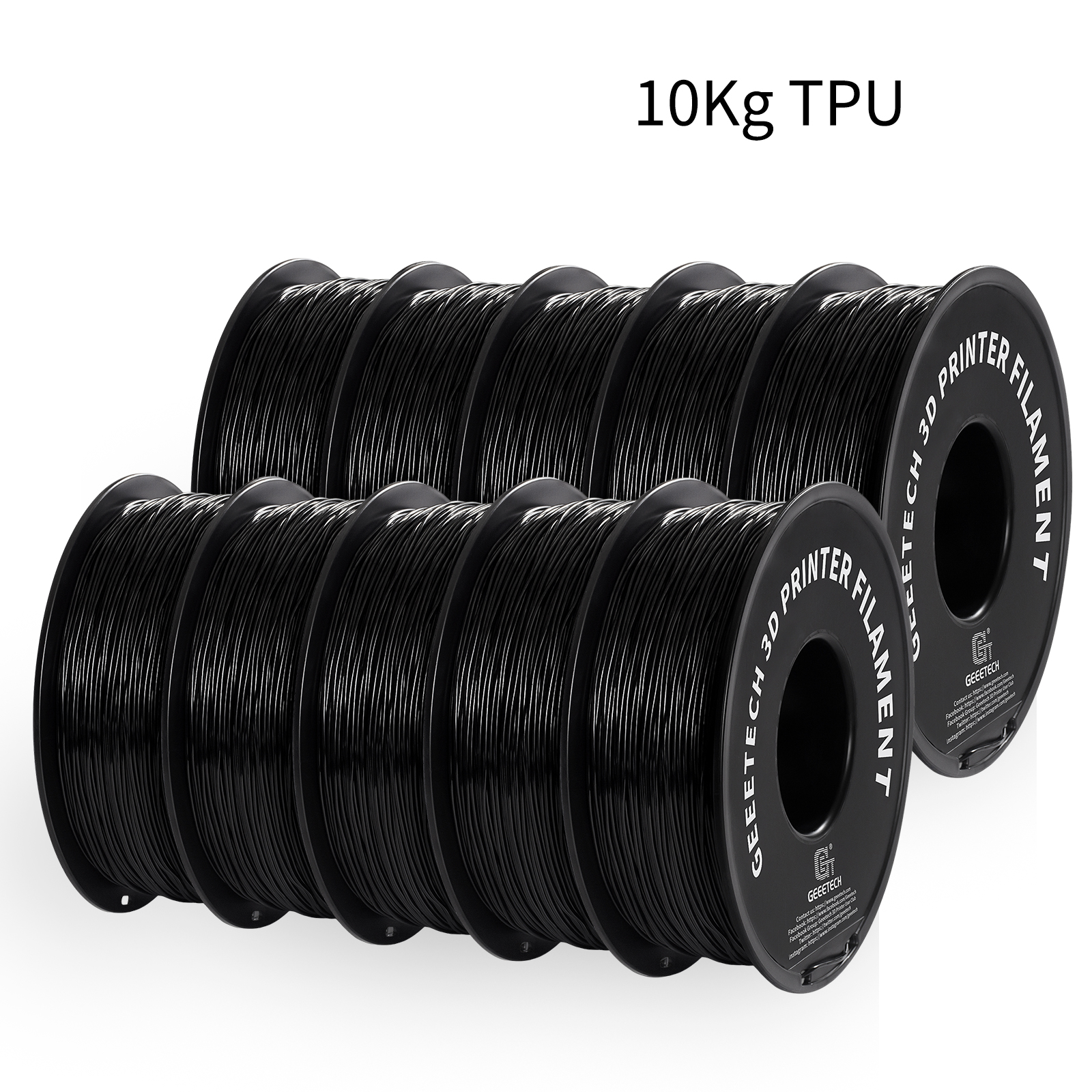 GEEETECH 10Kg In One Box 1.75m - 3D Printing Deck Box บทวิจารณ์และราคา