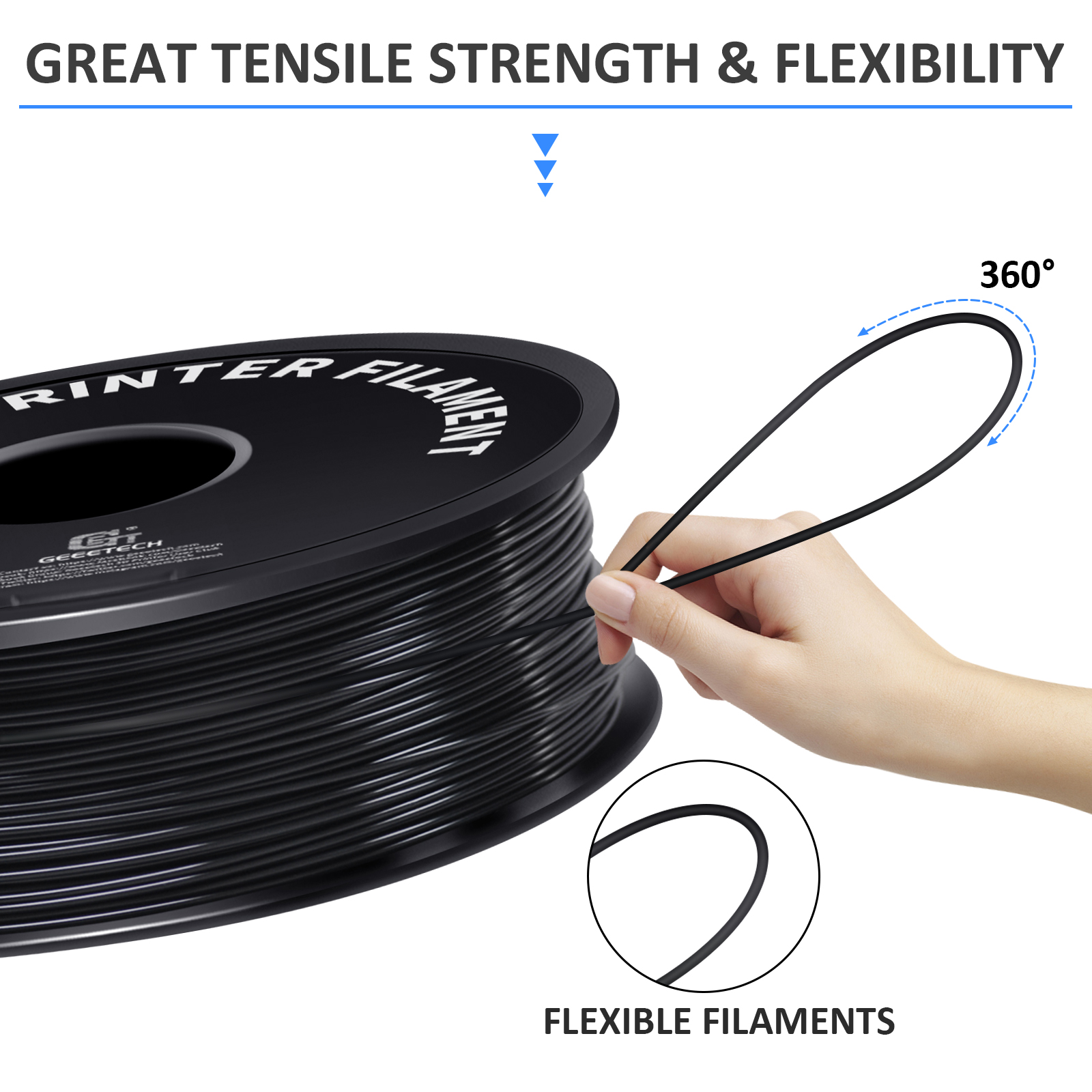 GEEETECH 10Kg In One Box 1.75m - 3D Printing Deck Box บทวิจารณ์และราคา