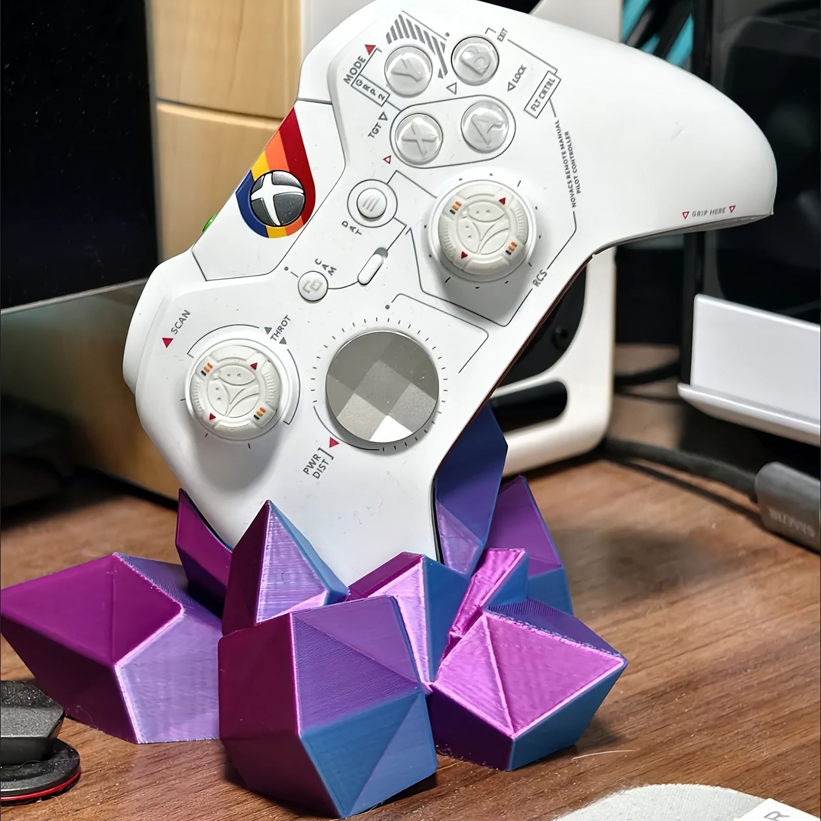 3D Printed Crystal Game Contro - 3D Printing Xbox Controller Holder บทวิจารณ์และราคา