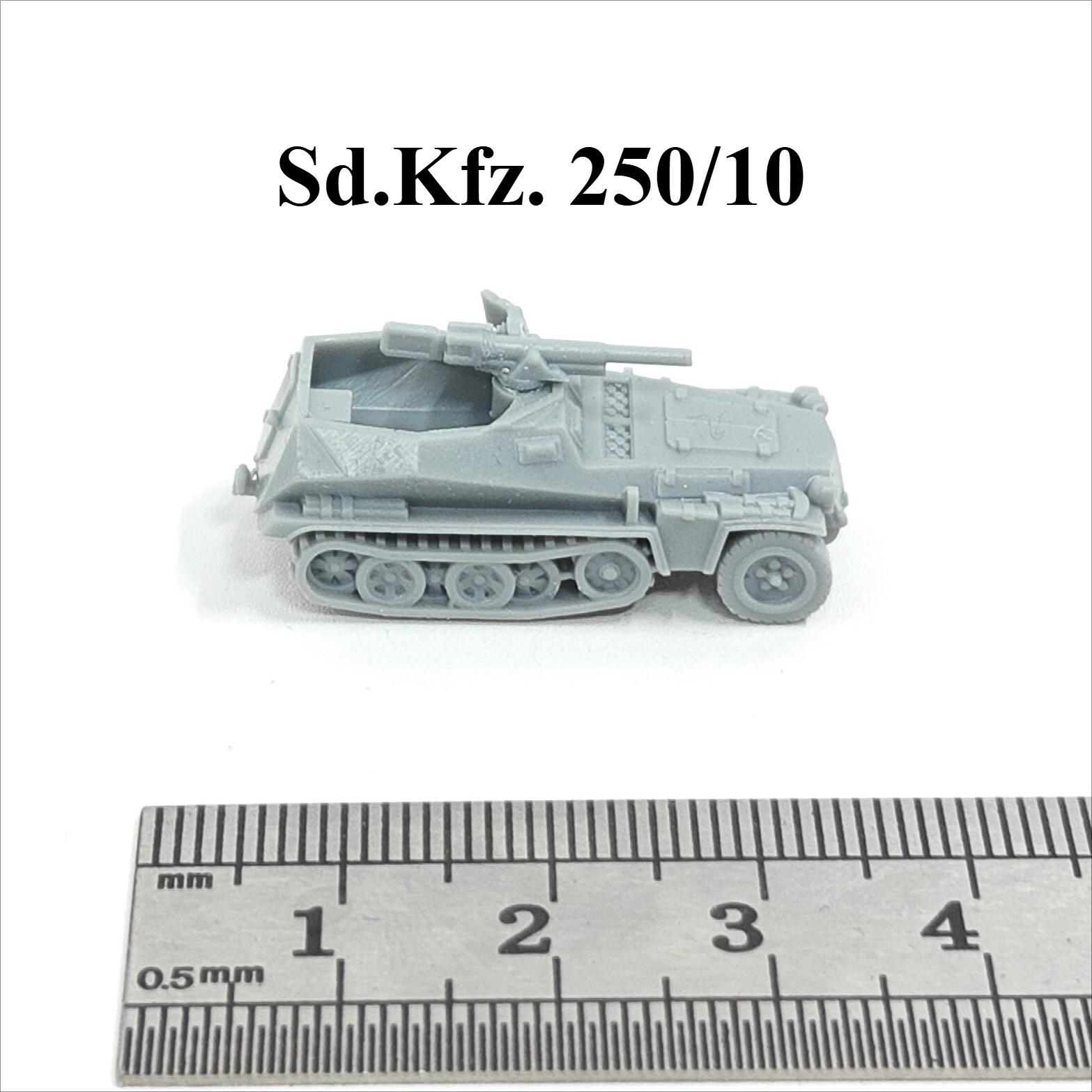 WWII German Sd.Kfz. 250/10 Hal - 3D Printing Liquid บทวิจารณ์และราคา