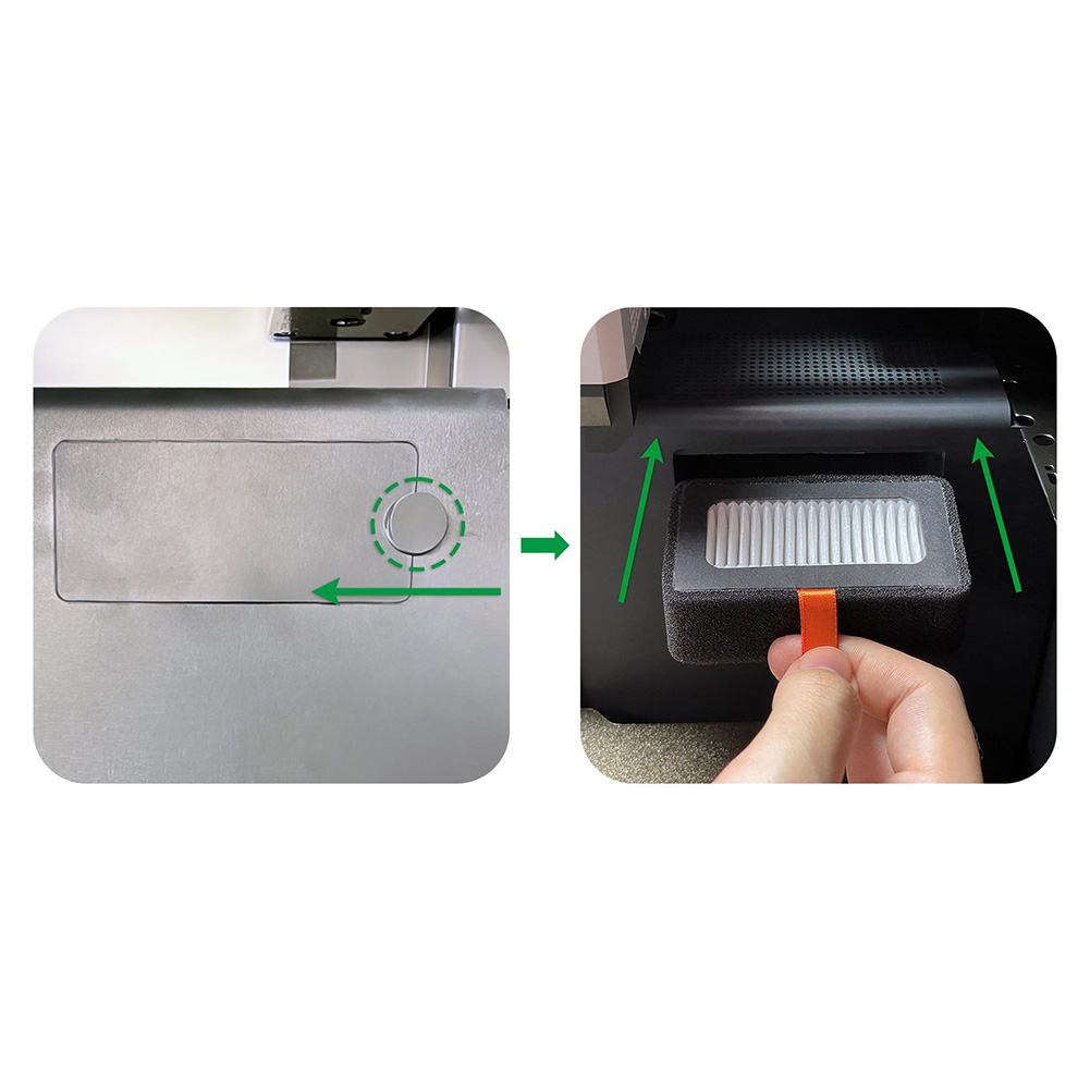 2PCS Dual Stage Carbon Air Fil - 3D Printing X1 Carbon บทวิจารณ์และราคา