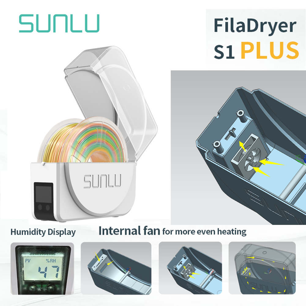 SUNLU Filament Dryer S1 Plus B - 3D Printing Deck Box บทวิจารณ์และราคา