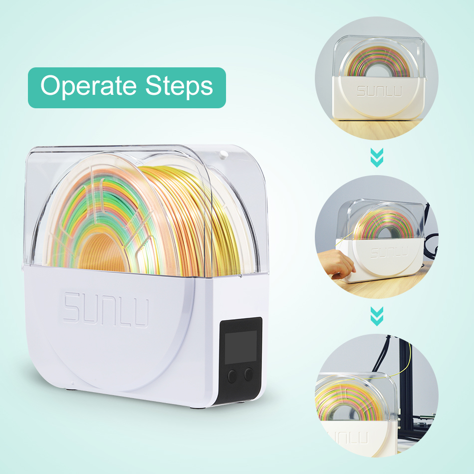 SUNLU Filament Dryer S1 Plus B - 3D Printing Deck Box บทวิจารณ์และราคา