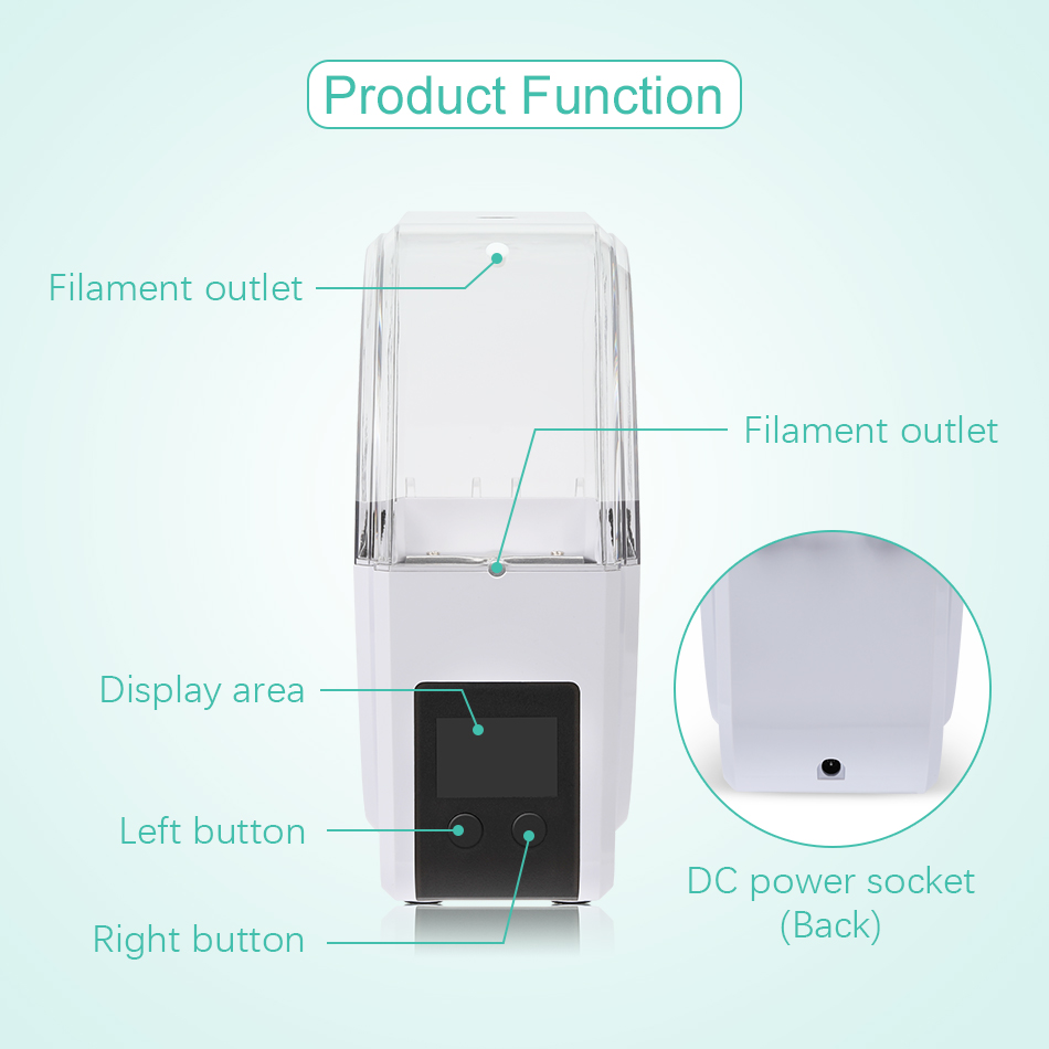 SUNLU Filament Dryer S1 Plus B - 3D Printing Deck Box บทวิจารณ์และราคา
